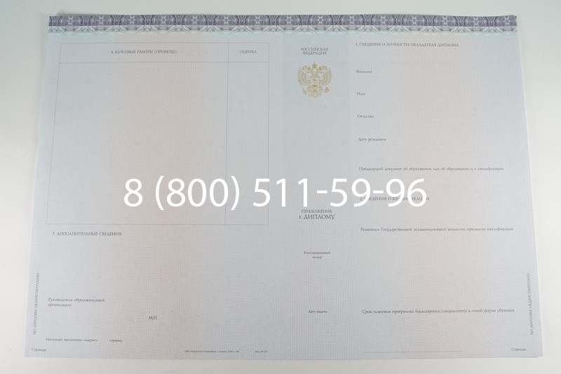Диплом бакалавра (Киржач) 2014-2024 года в Северске Диплом бакалавра (Киржач) 2014-2024 года в Северске