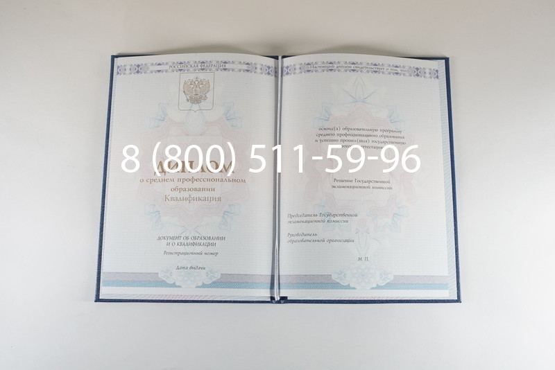 Диплом колледжа 2014-2024 года  в Северске