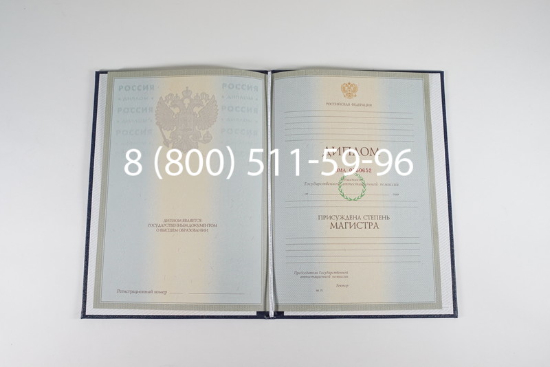 Диплом магистра 2003-2009 годов в Северске