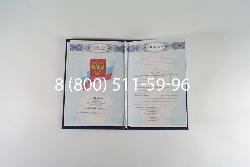 Диплом о среднем образовании 2007-2010 годов в Северске