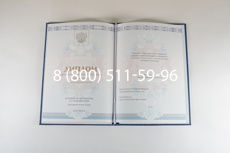 Диплом техникума 2014-2024 года в Северске